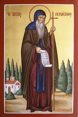 St. Gerasimos of Kephalonia Icon