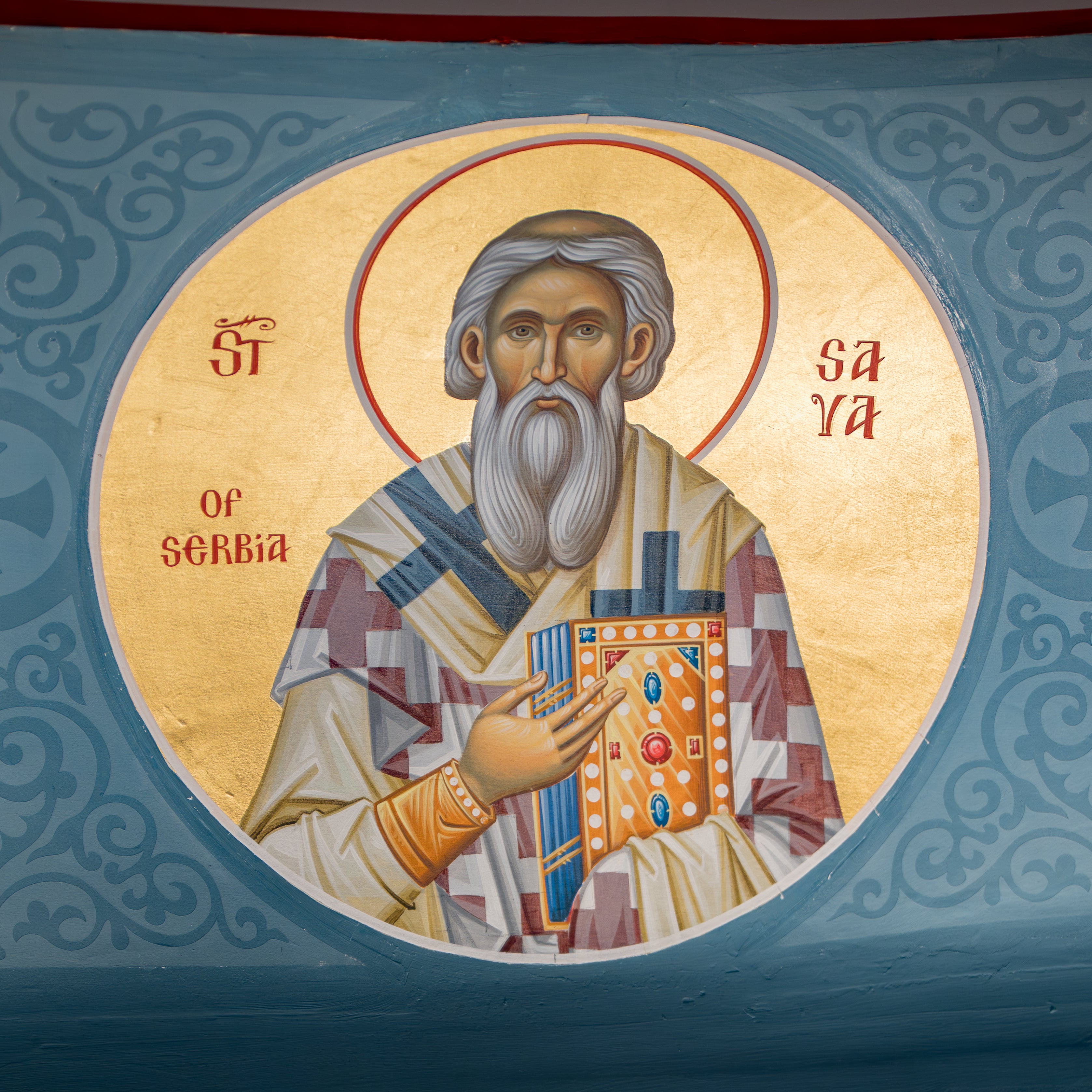 St. Savva, First Archbishop of Serbian - Icon Sponsorship