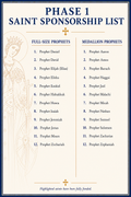 Phase 1 Saint Sponsorship List