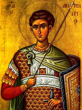 St. Demetrios the Great Martyr - Icon Sponsorship