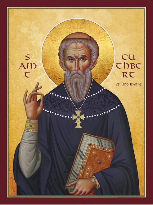 St. Cuthbert of Lindisfarne Icon
