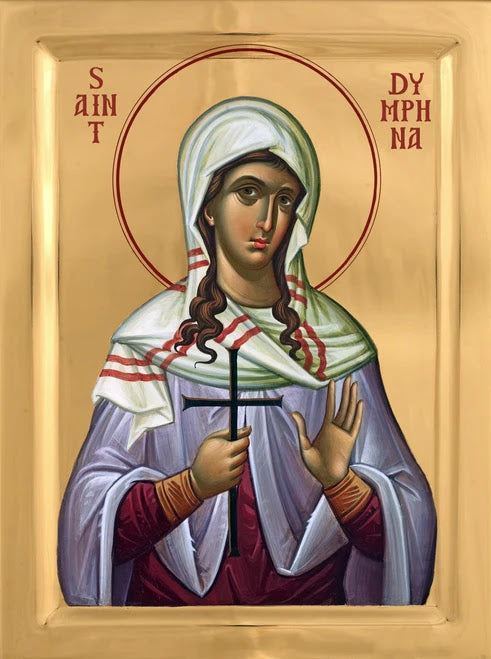 St. Dymphna of Ireland Icon