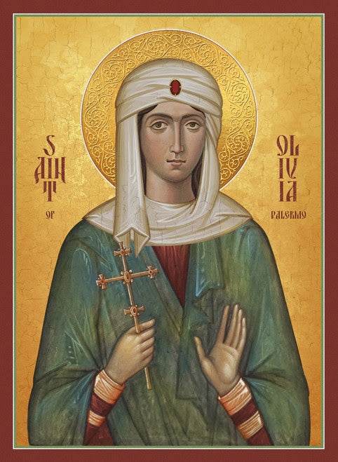 St. Olivia of Palermo Icon