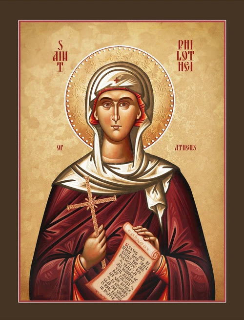 St. Philothei of Athens Icon