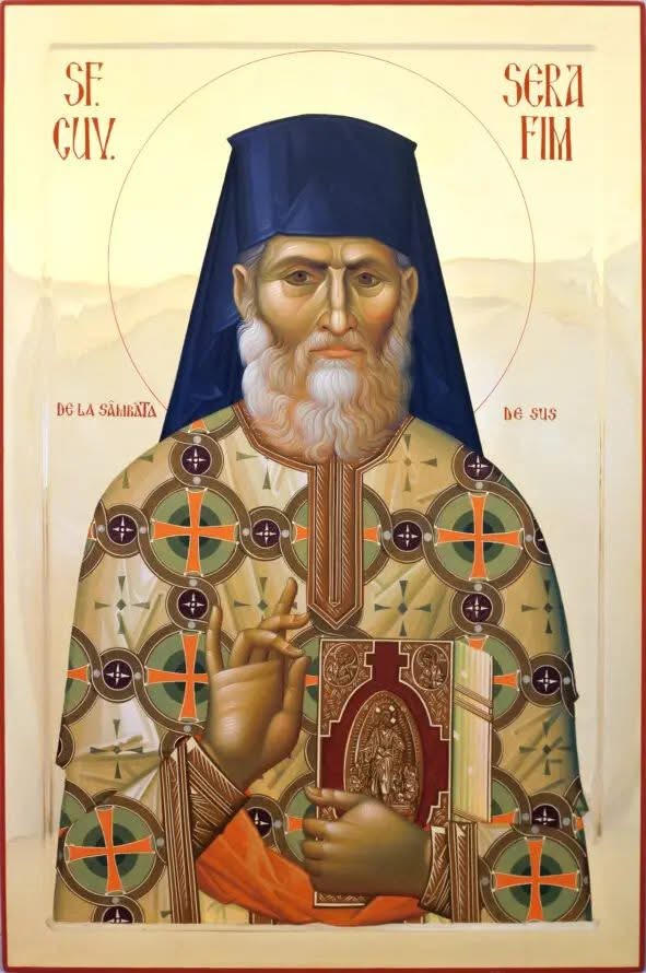 St. Seraphim Popescu Icon